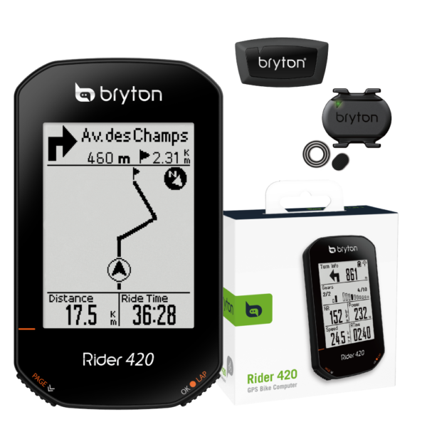 باندل مدل T کامپیوتر دوچرخه BRYTON Rider 420