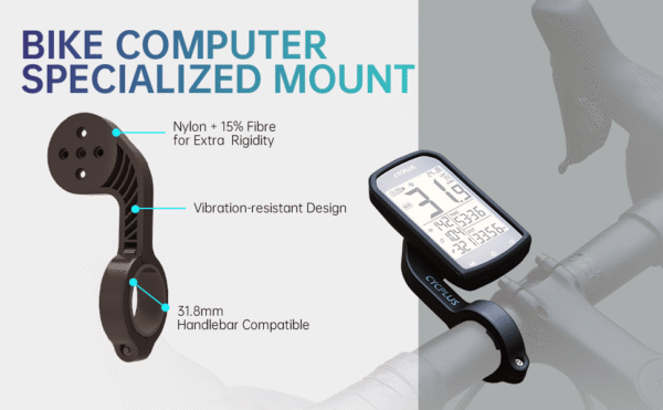 براکت کامپیوتر دوچرخه Cycplus M1 + پایه Z1