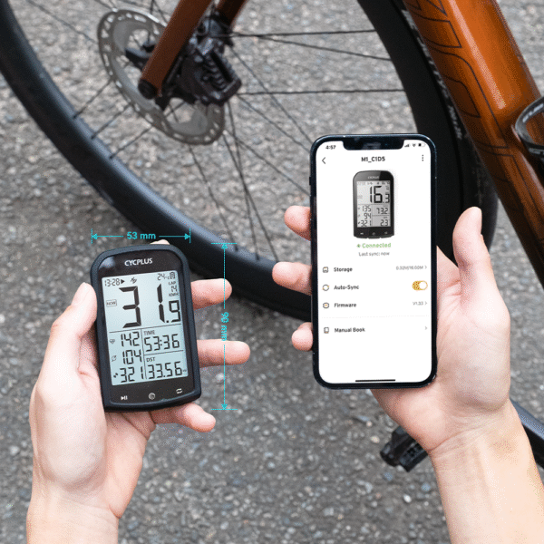 داده کامپیوتر دوچرخه Cycplus M1 + پایه Z1