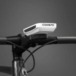 کامپیوتر دوچرخه COOSPO BC26 نصب شده بر روی دوچرخه