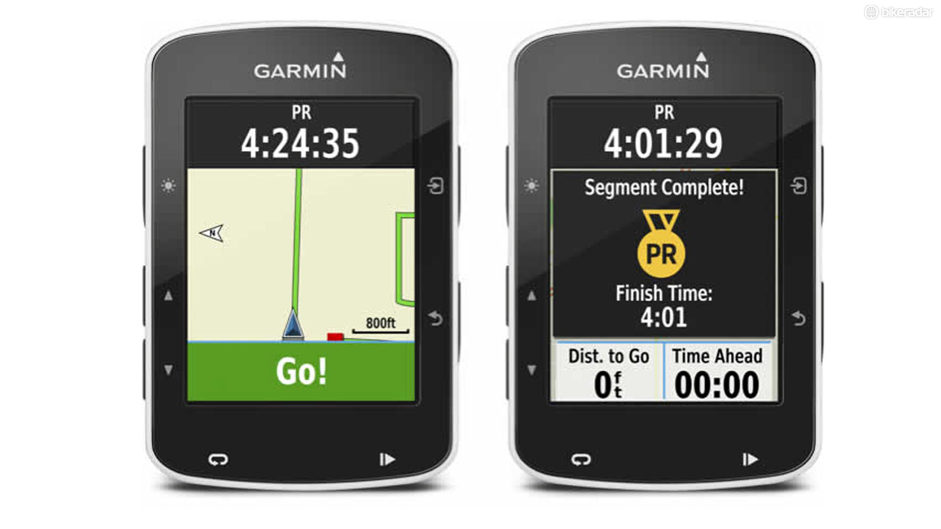 لایو سگمنت استراوا بر روی گارمین