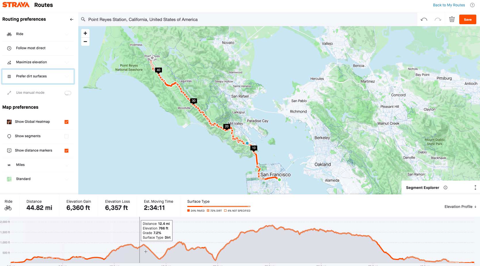 طراحی مسیر استراوا