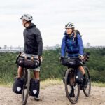 کیف جلو فرمان ORTLIEB Handlebar-Pack - 9 لیتر نصب شده روی دوچرخه