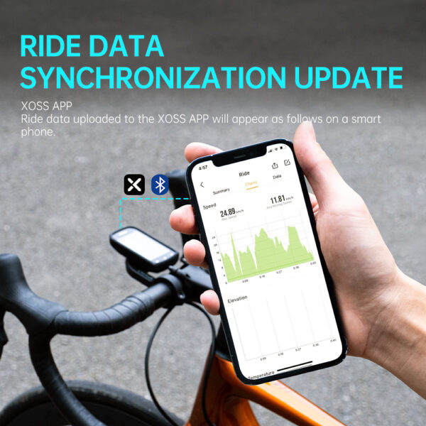 داده‌های کامپیوتر دوچرخه CYCPLUS M1 + پایه Z1