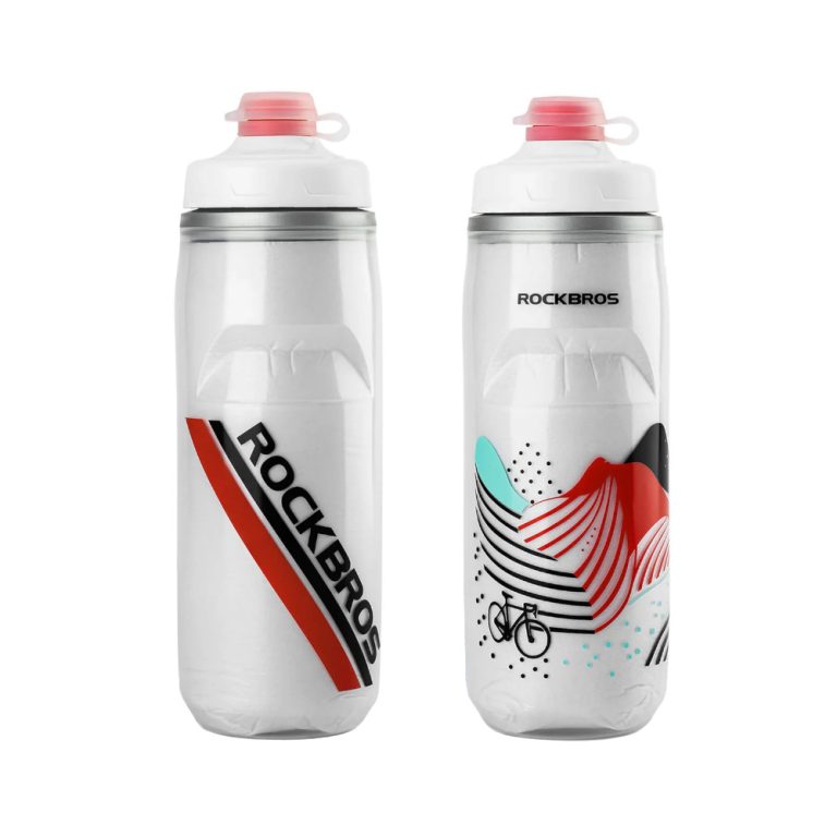 قمقمه دوجداره ROCKBROS 620ml رنگ سفید