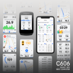 جزئیات کامپیوتر دوچرخه MAGENE C606