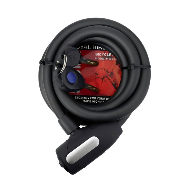 قفل ایمنی ROYAL BIKE Pro X1256 رنگ مشکی