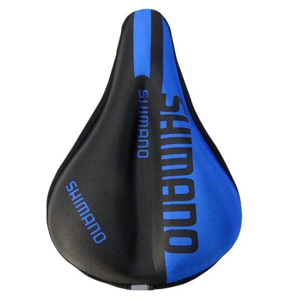 روکش زین ژله‌ای طرح SHIMANO DS 93 رنگ آبی