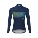 پیراهن آستین بلند CyCling LeCol 2025 رنگ آبی