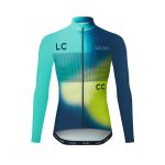 پیراهن آستین بلند CyCling LeCol 2025 رنگ سبز