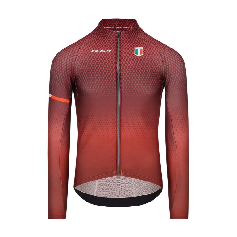 پیراهن آستین بلند CyCling Q36.5 2025 رنگ قرمز