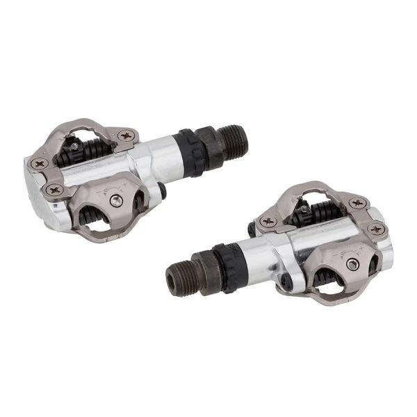پدال قفل شو SHIMANO PD-M520 رنگ نقره‌ای