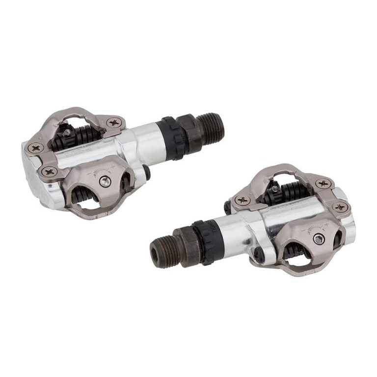 پدال قفل شو Shimano PD-M520 رنگ نقره‌ای
