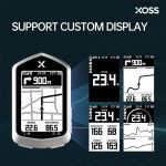 نمایش کامپیوتر دوچرخه XOSS NAV+ Plus