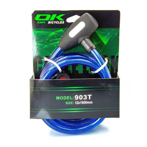 قفل ایمنی OK 903T رنگ آبی
