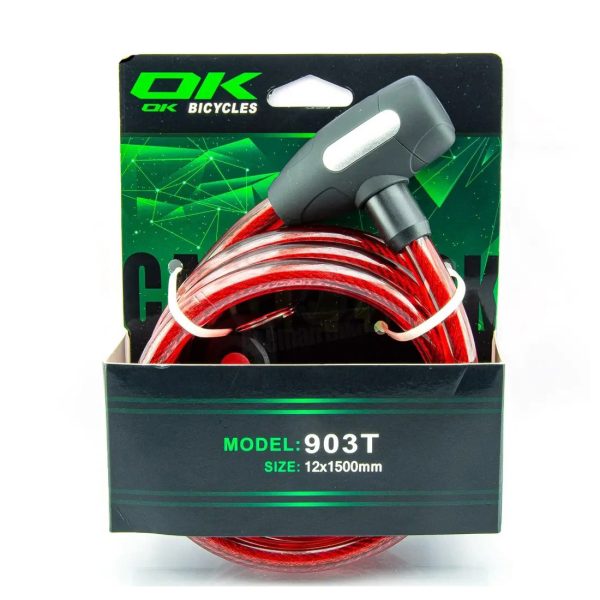 قفل ایمنی OK 903T رنگ قرمز