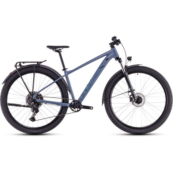 دوچرخه توریستی/کوهستان CUBE AIM RACE ALLROAD 2025 رنگ طوسی