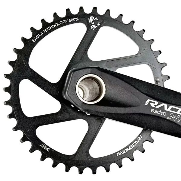 سینی طبق اتصال مستقیم اسرم RACEWORK نصب شده بر روی دوچرخه