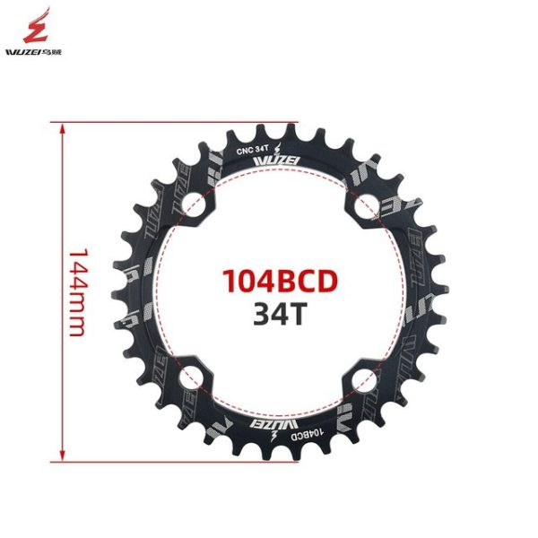 سینی طبق مثبت منفی WUZEI 104BCD 34T